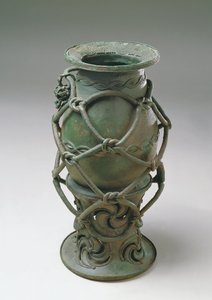 Touwpot, uit Igbo-Ukwu 9e - 10e eeuw
